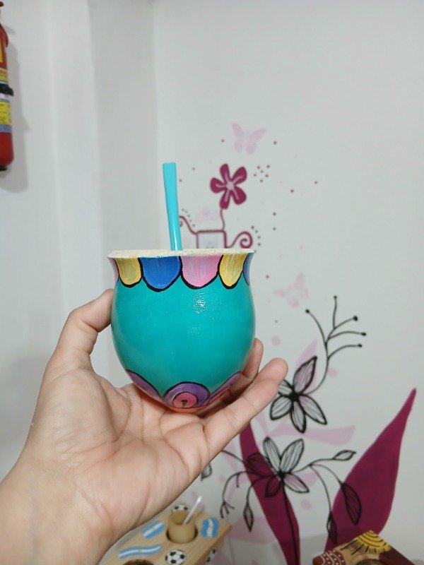 Producto - Mate de calabaza " CARIBBEAN" - 2