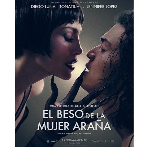 Producto - Poster Oficial El Beso de la Mujer Araña