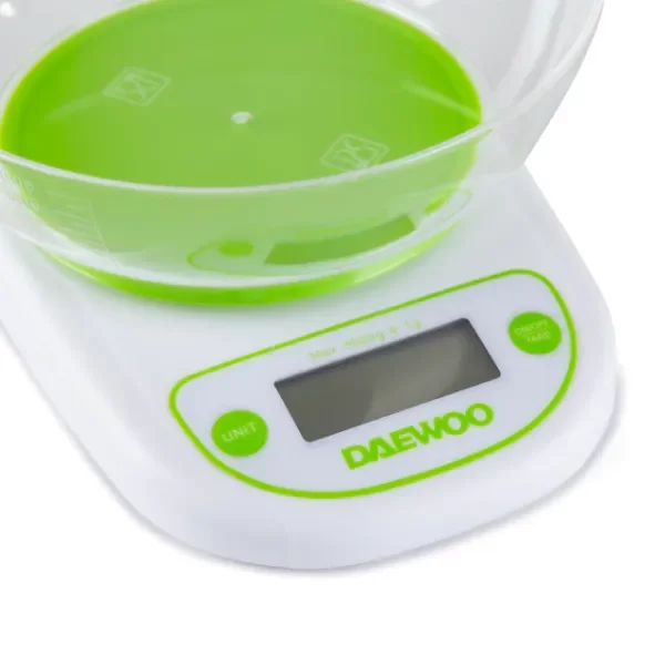 Producto - Balanza de Cocina Digital con Bowl Acrilico Daewoo DKS-2054