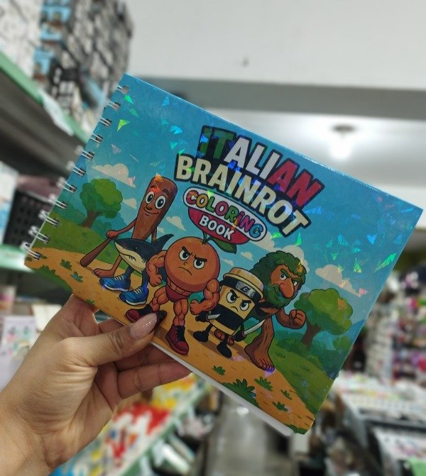 Producto - Libro para Pintar BRAINROT