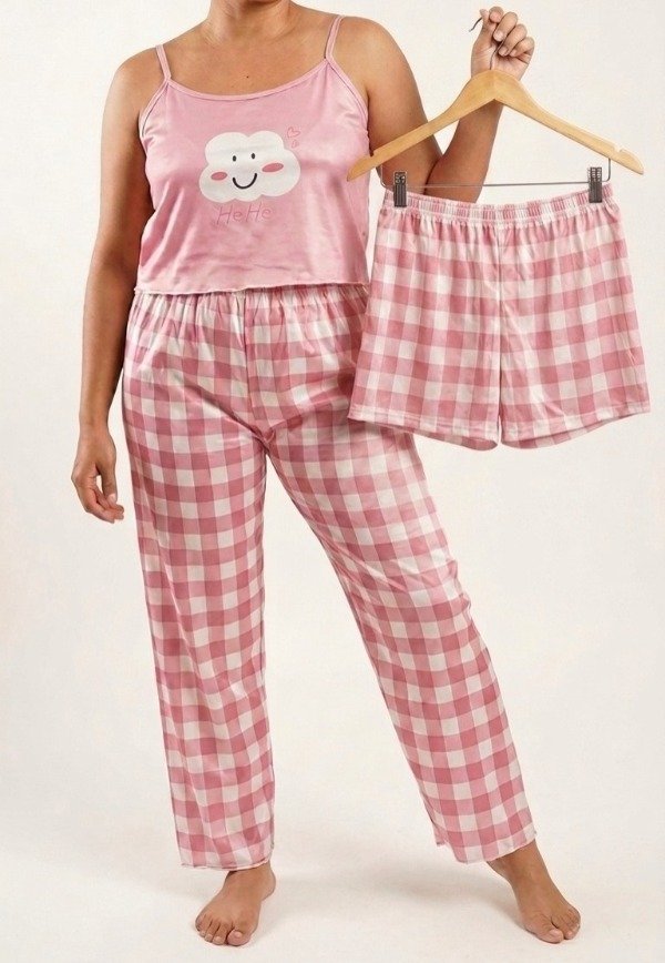 Producto - Pijama 3 piezas varios diseños - 0
