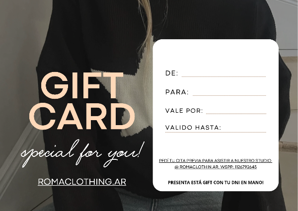 Producto - Gift Card
