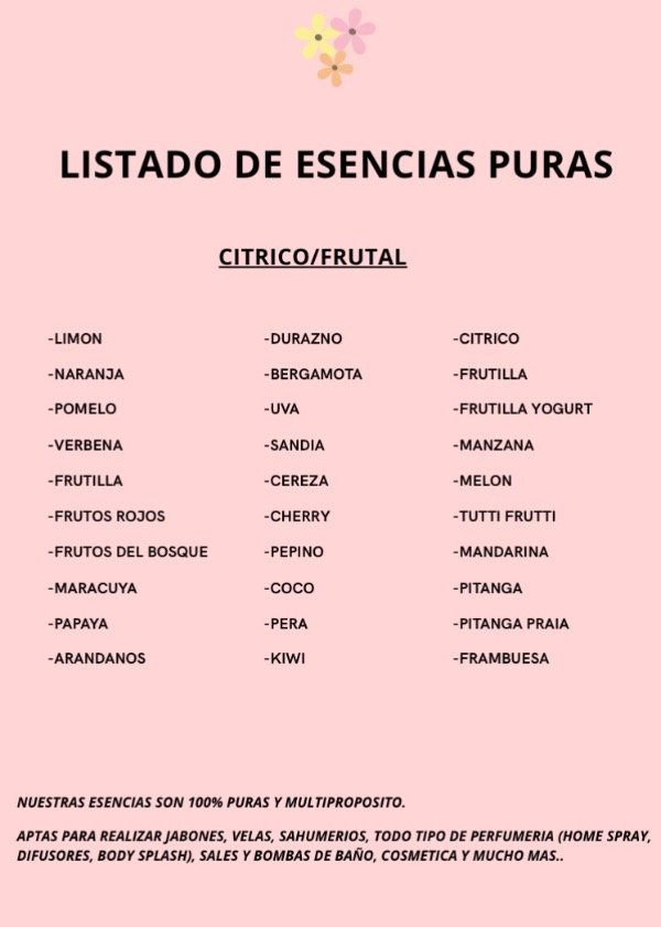 Producto - ESENCIAS PURAS - 1