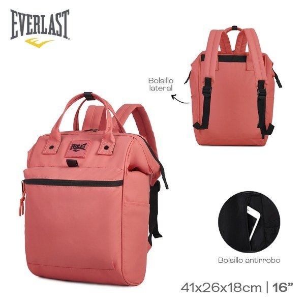 Producto - MOCHILA EVERLAST BOCA DE PEZ ENGOMADA 22442
