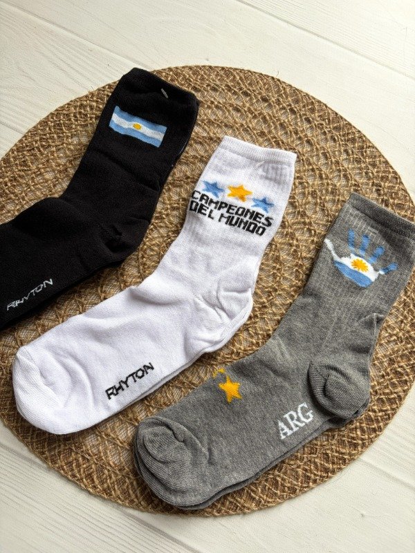 Producto - MEDIAS TENIS ARGENTINA - UNISEX x 1