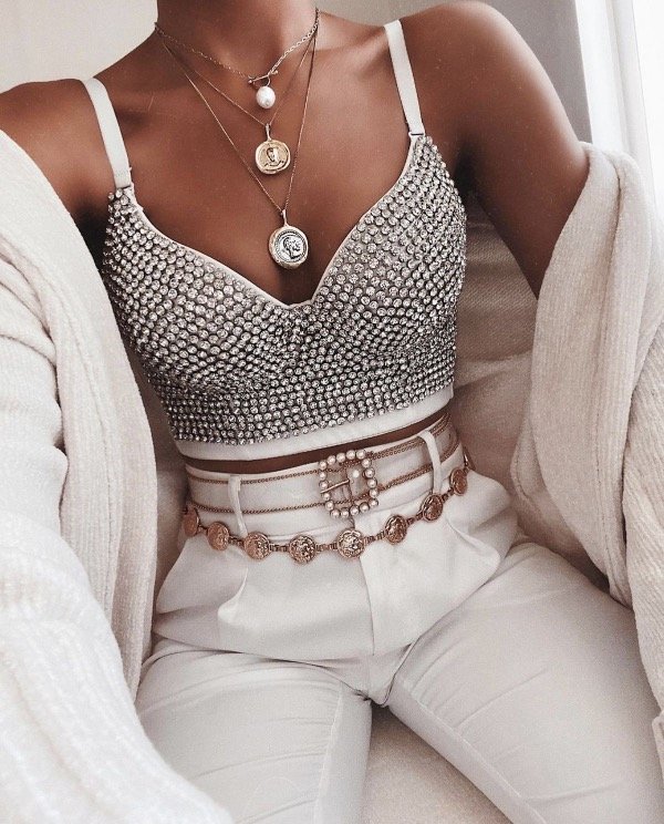 Producto - Corset brillos reales