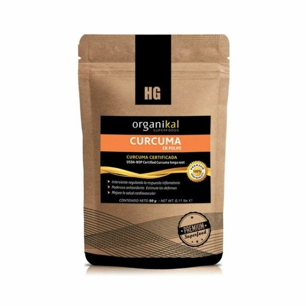 Producto - Cúrcuma Molida Orgánica 50gr