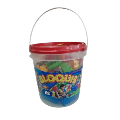 Producto - BALDE CON BLOQUES X 120 PIEZAS / CODIGO O47