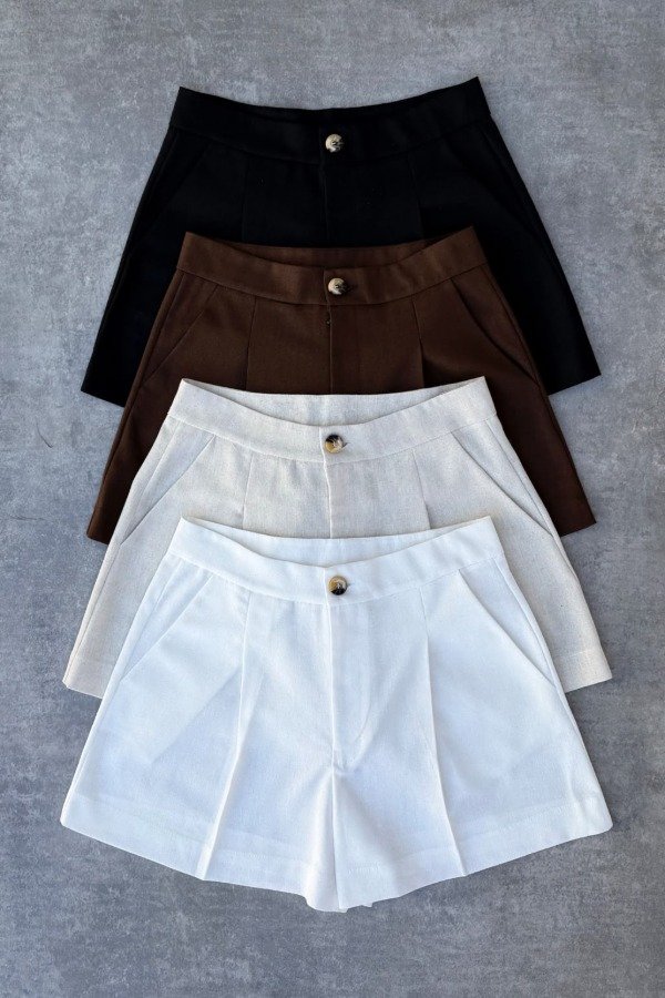 Producto - Short sastrero isostasia con pinzas - 0