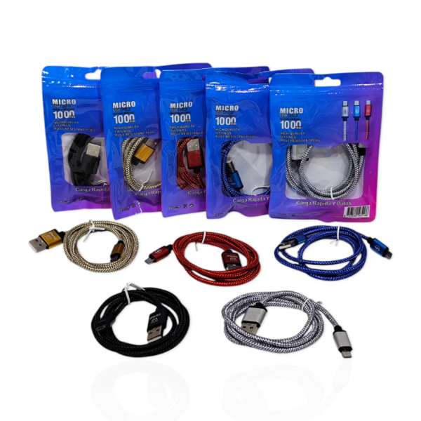 Producto - Cable V8 En Bolsa Time 3.1A (Tmcb-6232)
