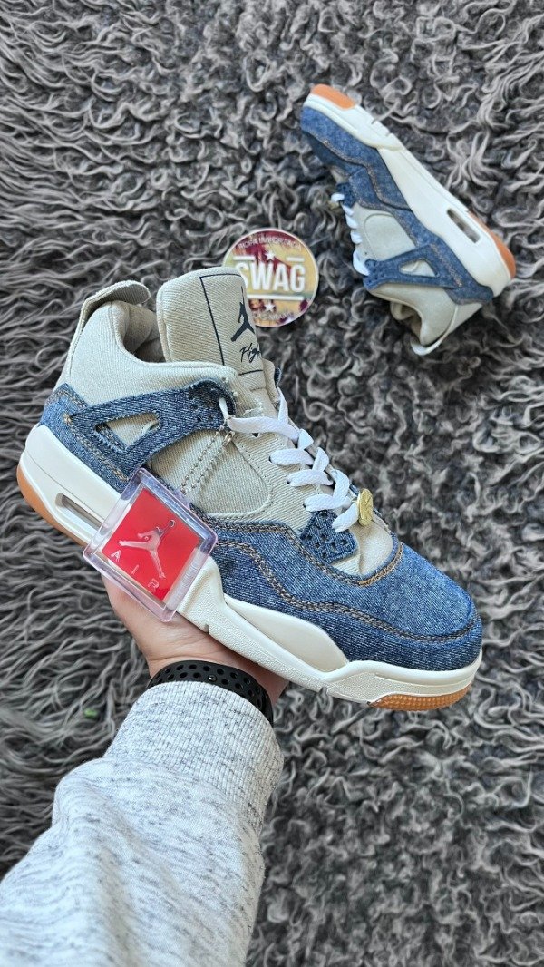 Producto - JORDAN RETRO 4 DENIM BORN BLUE