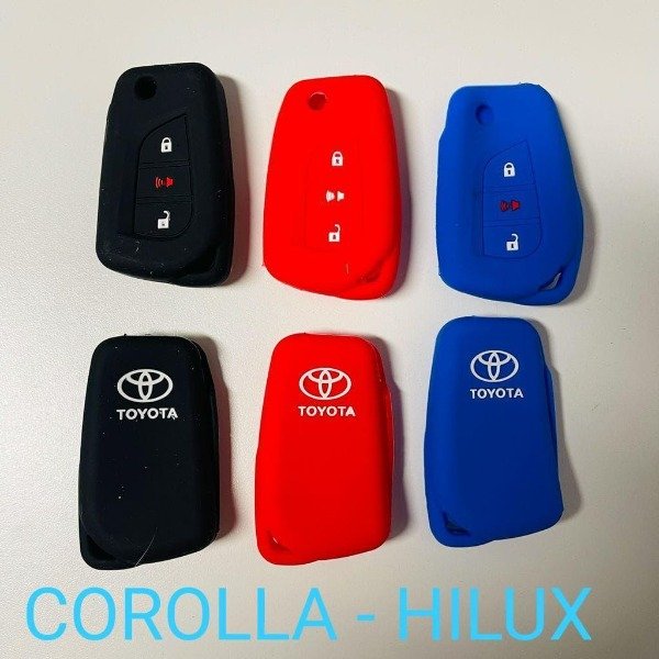 Producto - FUNDA CUBRE LLAVE TOYOTA COROLLA - HILUX