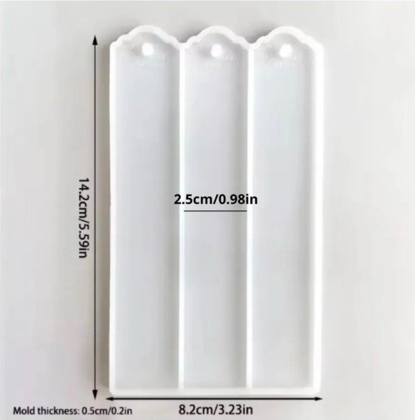 Producto - Molde señalador x 3 con arabescos