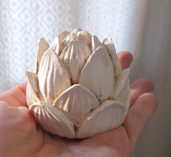 Producto - Portasahumerio loto Patinado