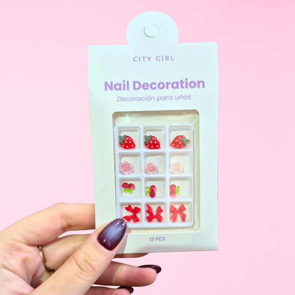 Producto - DECO DIJES CITY GIRL FRUTILLA