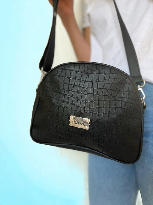 Producto - Bandolera ANEMONA negra - 1