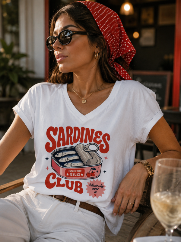Producto - Reme Sardina Club Cuello V - 0