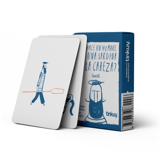 Producto - Qué hace un hombre con una sardina en la cabeza