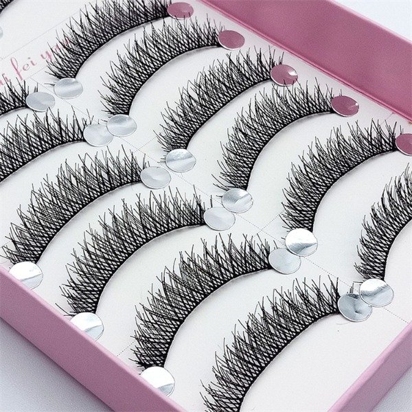 Producto - Pestañas x10 pares coreanas