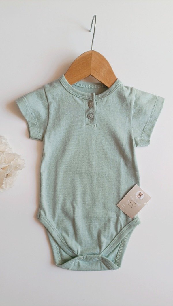 Producto - Body mangas cortas (VERDE MENTA)