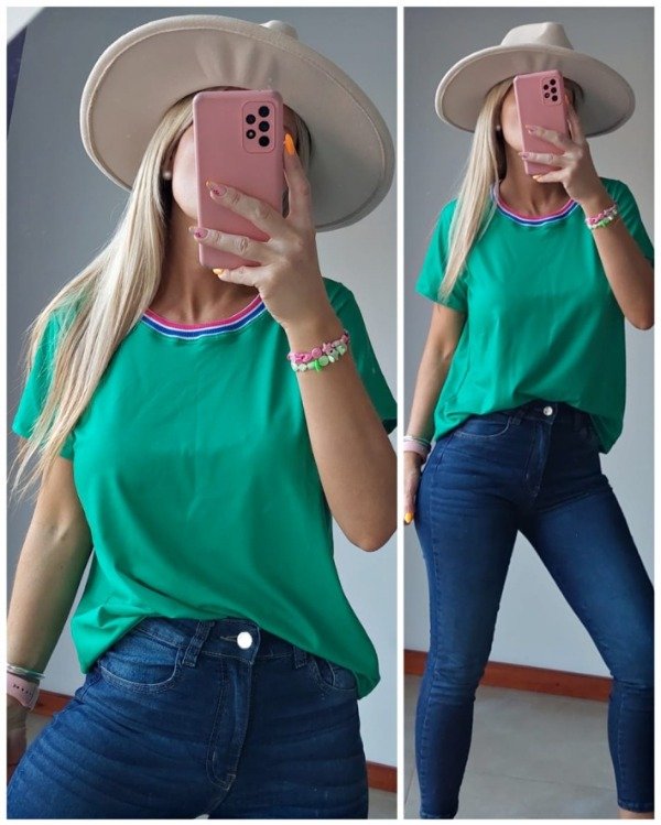 Producto - EXCLUSIVO ONLINE - Remera Ori VERDE