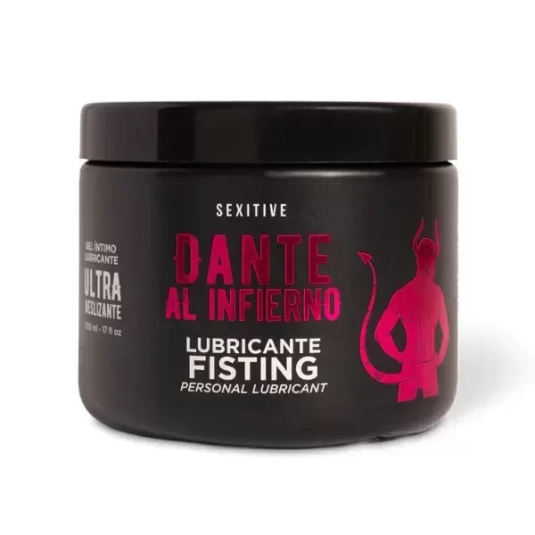 Producto - GEL INTIMO DANTE AL INFIERNO PARA FISTING 500ML