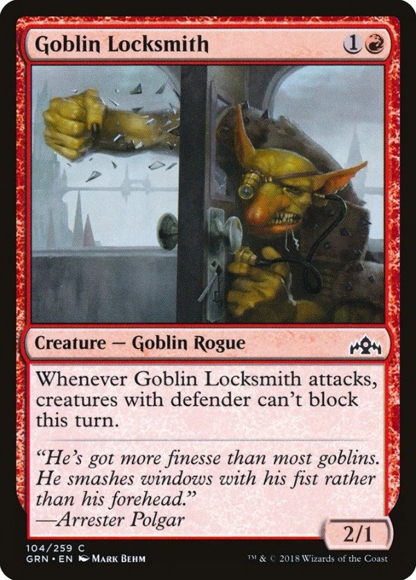Producto - Goblin Locksmith  Guilds of Ravnica