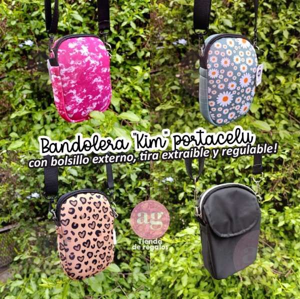 Producto - Bandolera portacelu KIM