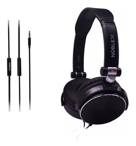 Producto - Auricular Vincha con Micrófono Manos Libres Negros Noblex