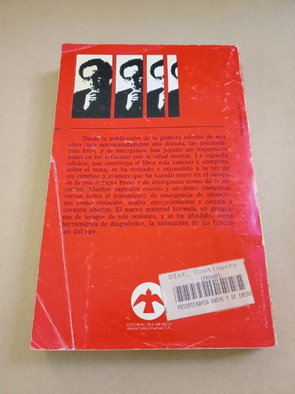 Producto - Psicoterapia breve y de emergencia - Bellak / Small - Pax 1990 - 1