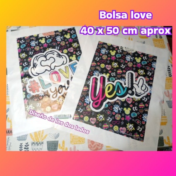 Producto - Bolsa regalo love 40 x 50