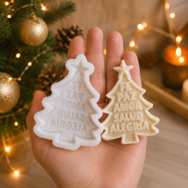 Producto - MOLDE ARBOL LAJA BUENOS DESEOS