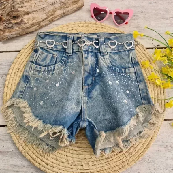 Producto - Short Oxido Brillos Lady Teens (SH39)