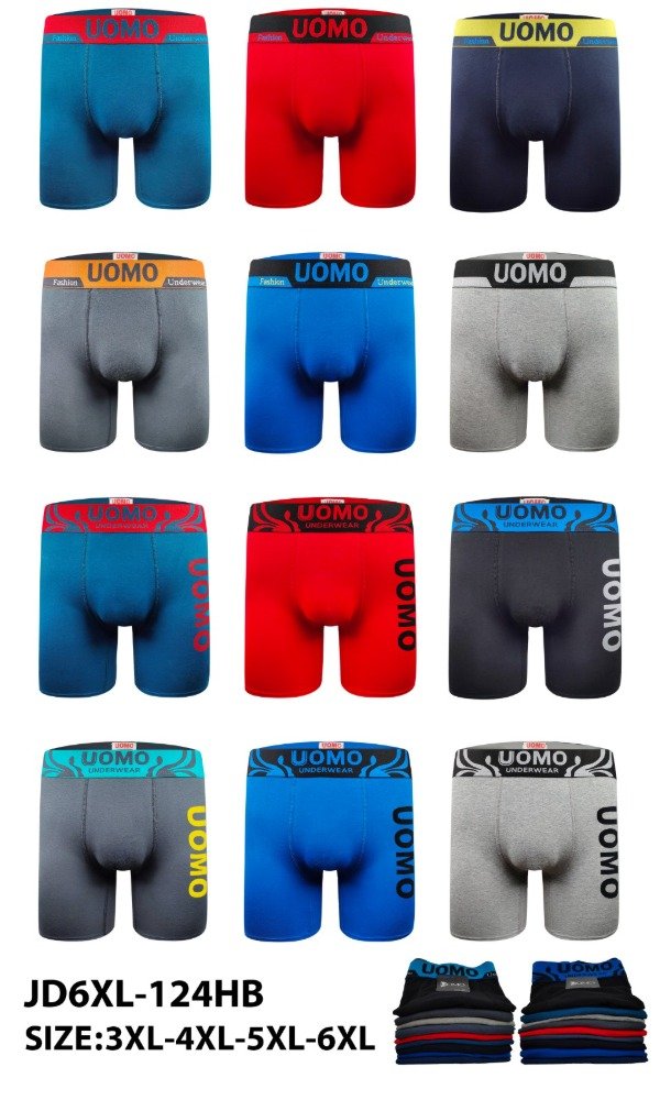 Producto - BOXER UOMO ESPECIAL PIERNA LARGA (x6)