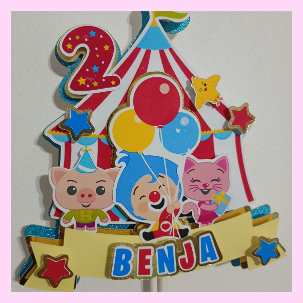 Producto - Cake topper 3D - 2