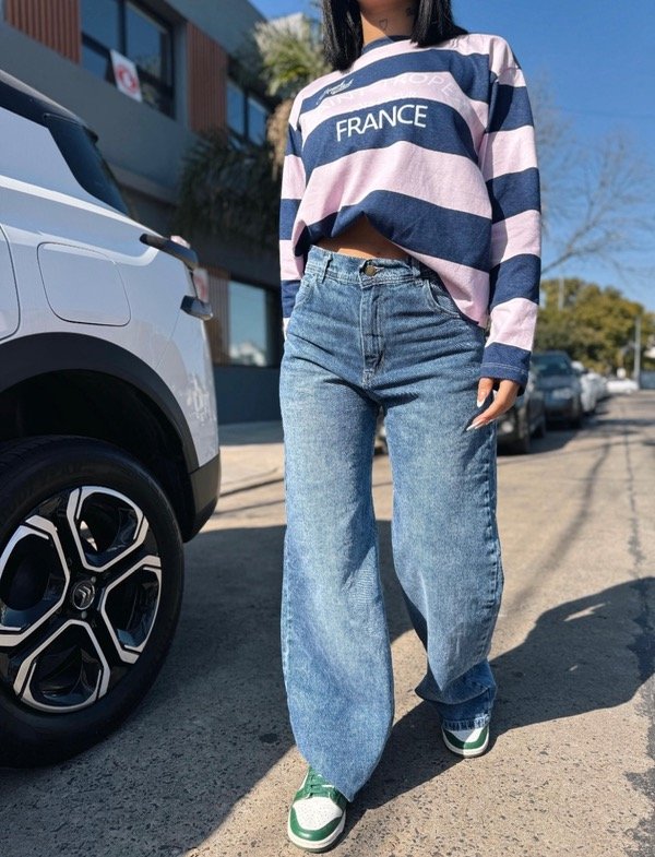 Producto - Jeans wide leg clasico