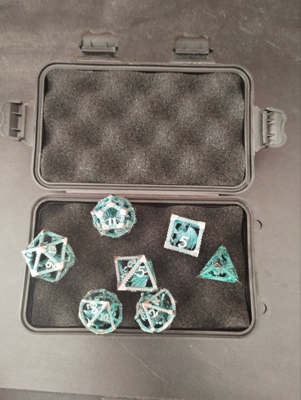 Producto - Dados de Metal de Dragón