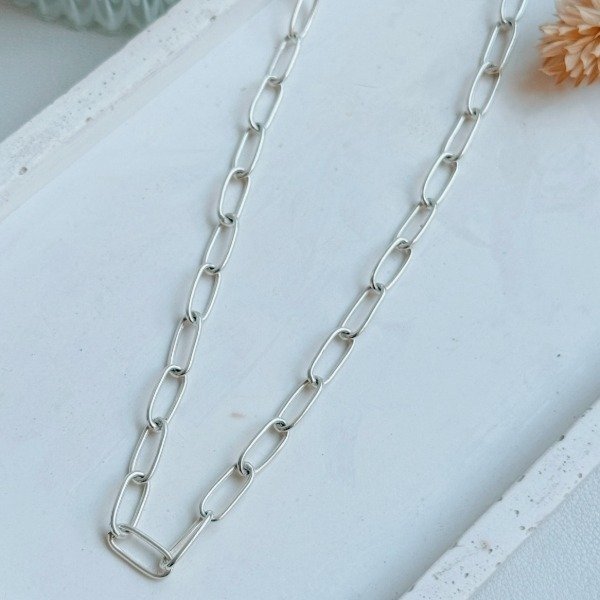Producto - Cadena Siana Acero Blanco - 1