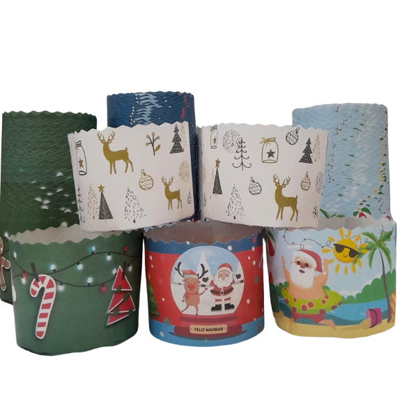 Producto - Molde de pan dulce navideño / 250 grs