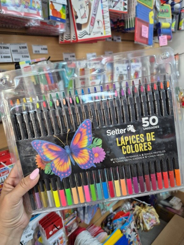 Producto - Lápices de colores soft x 50u Setter