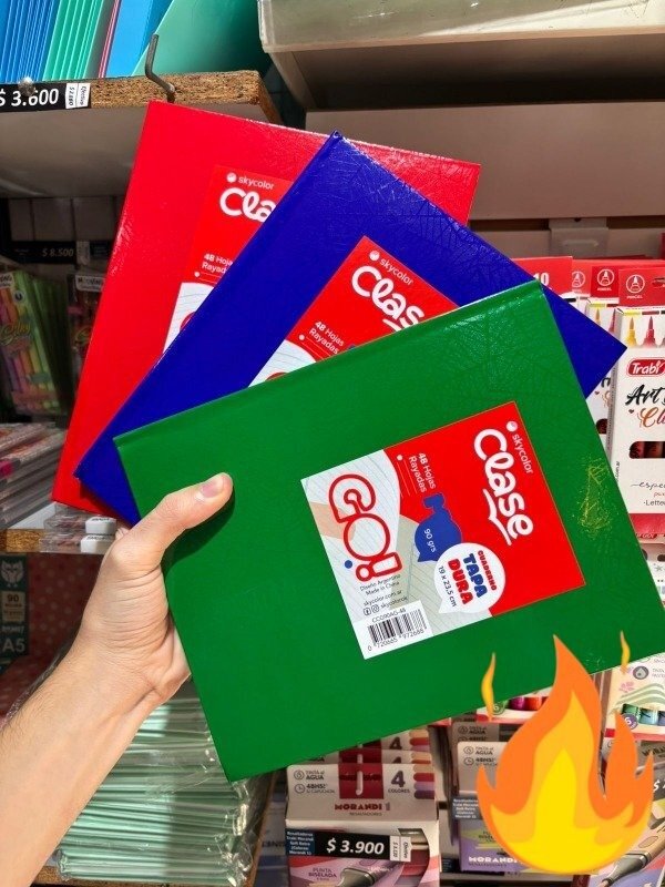 Producto - Cuaderno Escolar ABC Skycolor 48hjs