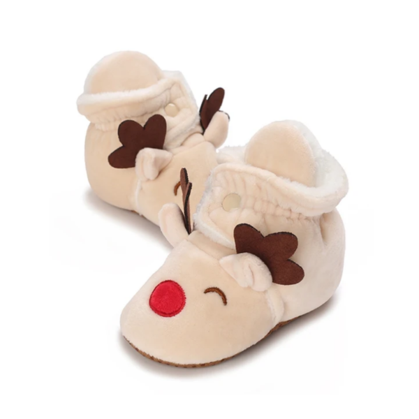 Producto - Botitas bebé navidad renos talle 19