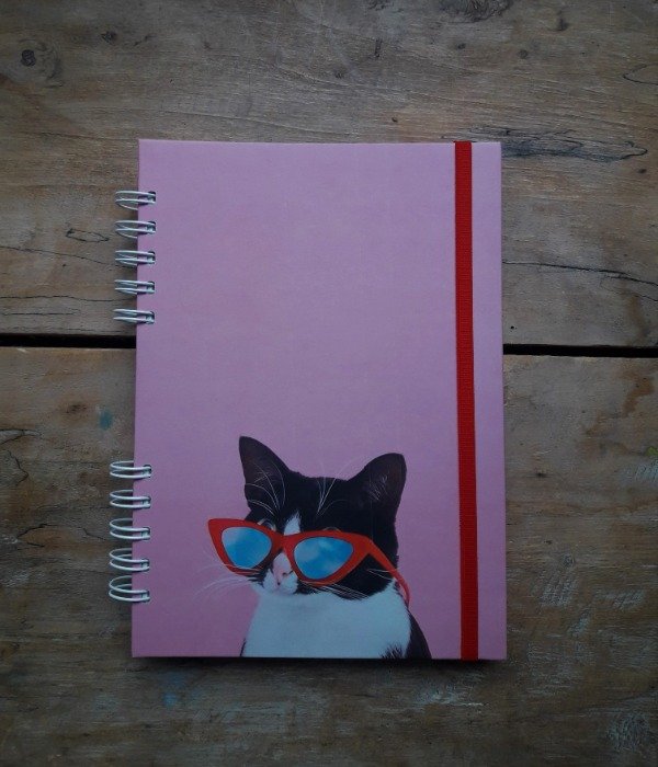 Producto - Agenda Gato Con Lentes