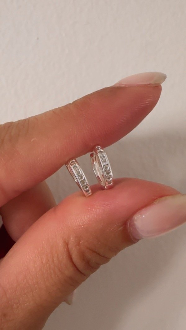 Producto - Argollitas clic cristal