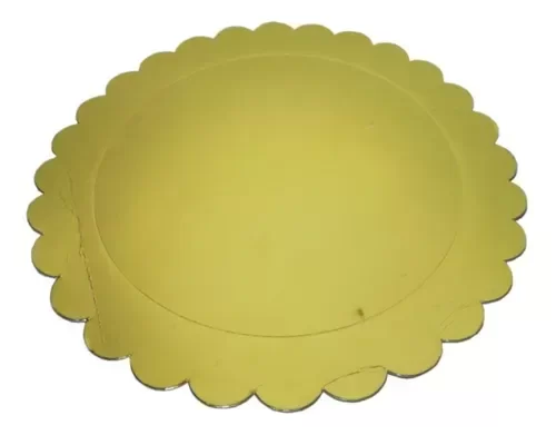 Producto - BANDEJA DORADA SOL DORADO 30CM