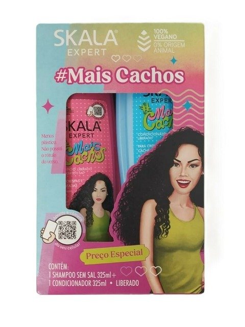 Producto - Kit Shampoo y Acondicionador Skala Mais Cachos