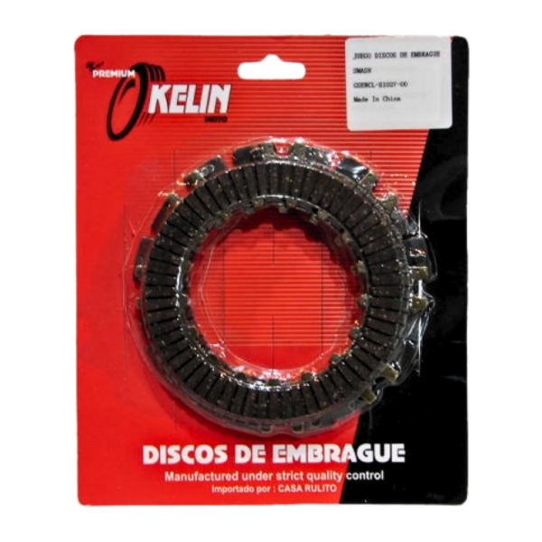 Producto - MOT- DISCO DE EMBRAGUE KELIN (GILERA SMASH)