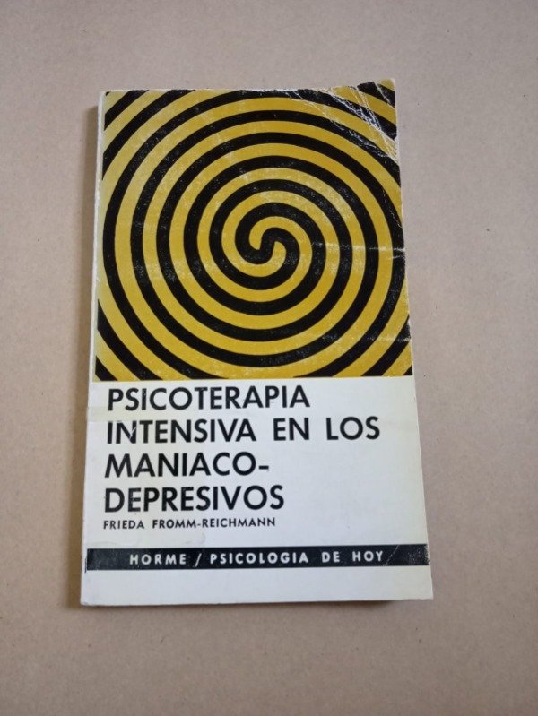 Producto - Psicoterapia intensiva - Frieda Fromm-Reichmann - Horme 1973 - 0