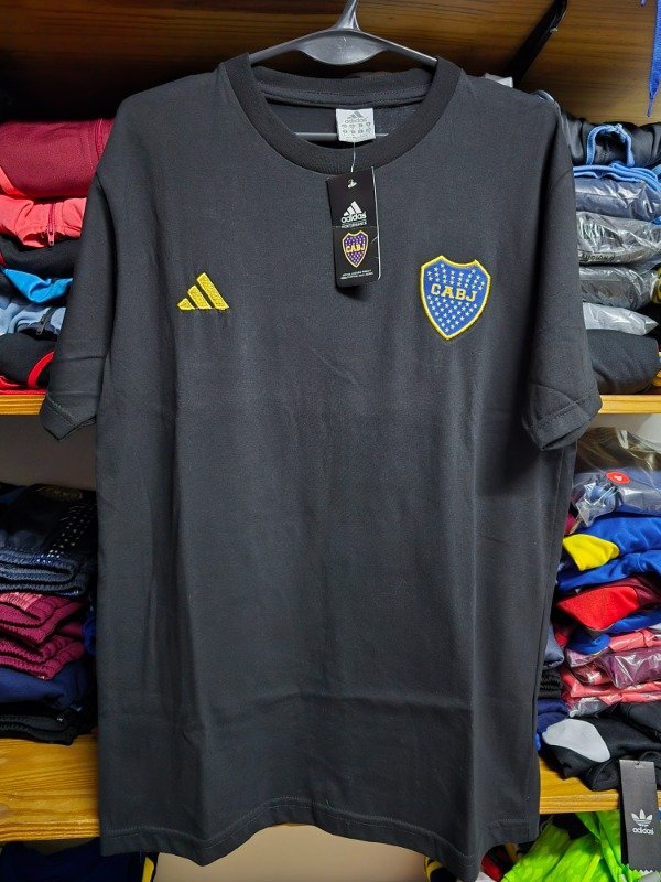 Producto - Remera Boca Algodón Negra