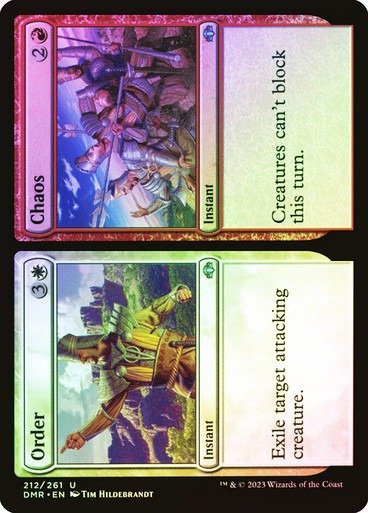 Producto - Order // Chaos Foil  Dominaria Remastered